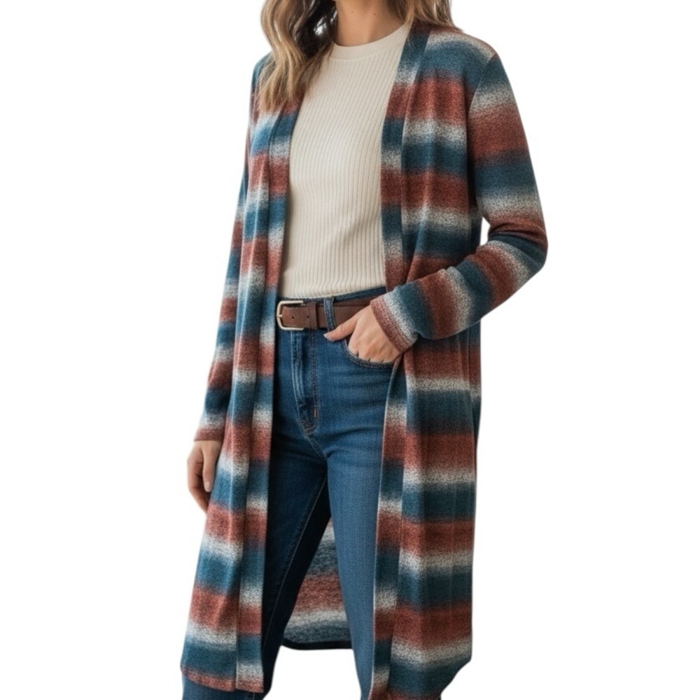 Maurice’s Small Lightweight Boho Western Long Cardigan